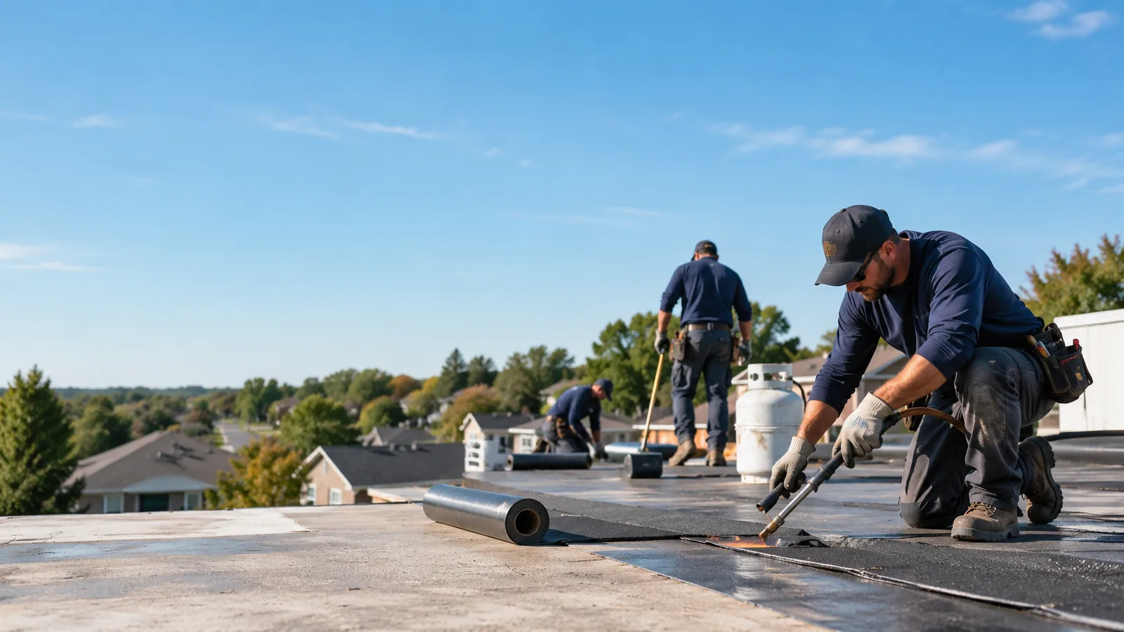 Flat Roof Leak Repair providers in Foxboro, MA